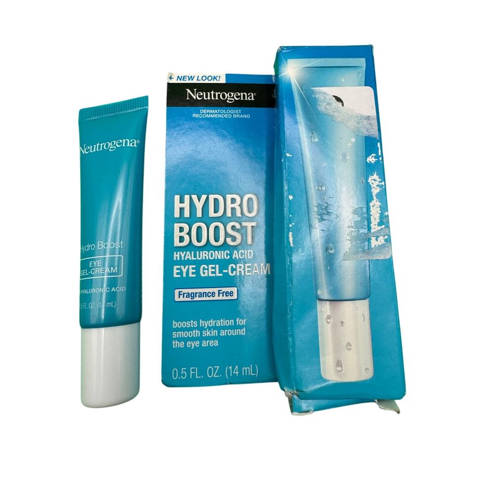 Neutrogena Hydro Boost Eye Gel-Cream for Smooth Skin Fragrance-Free 0.5 Fl.oz